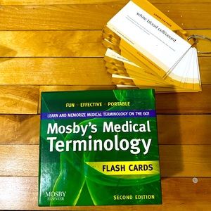 Elsevier Mosby's Medical Terminology Flash Cards | Gently used